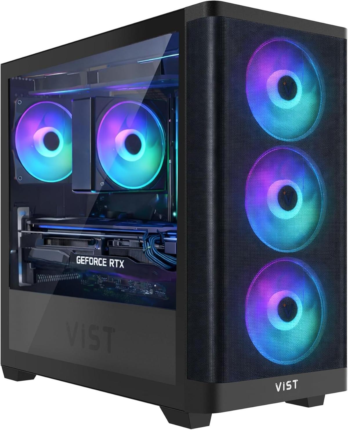 VIST PC Gaming – Ryzen 7 5700X, RTX 5060, 32 Go RAM