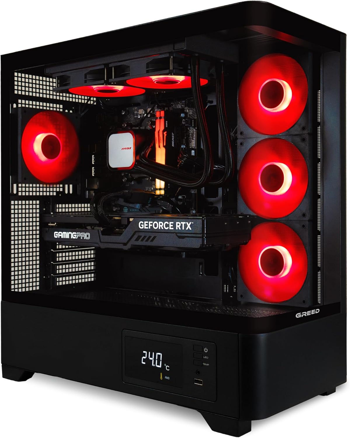 Greed MKM – RTX 5070 Ti 16 Go, Ryzen 5 7500F, 32 Go DDR5