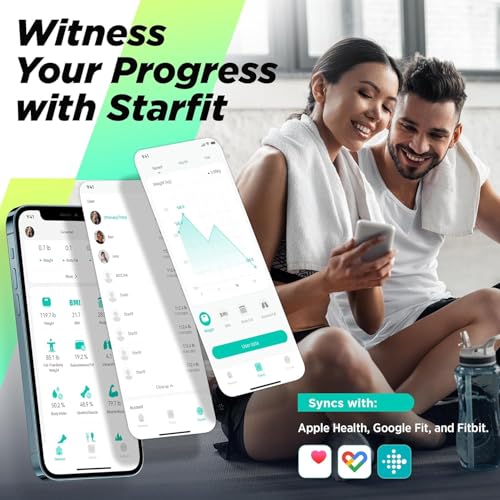 RunStar Smart Scale – Balance Connectée d'Analyse Corporelle