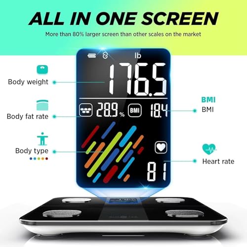 RunStar Smart Scale – Balance Connectée d'Analyse Corporelle
