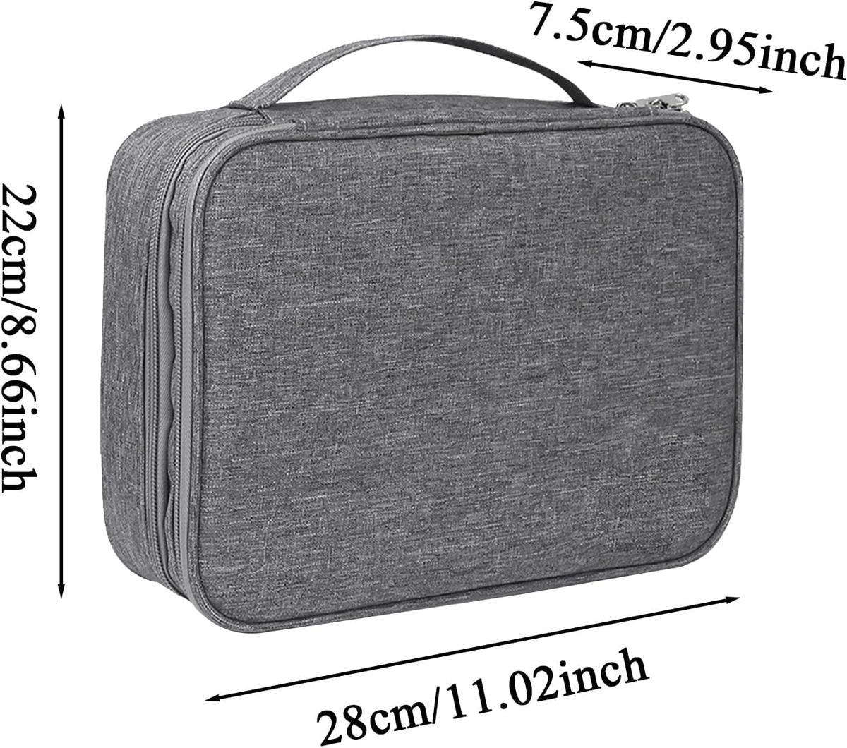 Generisch Electronic Organizer – Pochette de Rangement pour Câbles et Accessoires