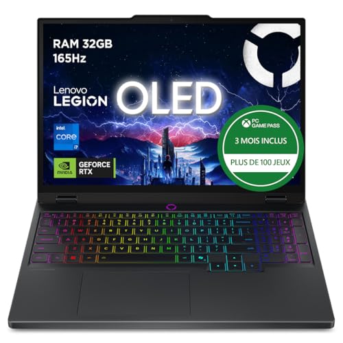 Lenovo Legion 5 15IRX10 OLED – RTX 5070 8 Go, 32 Go RAM