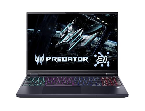 Acer Predator Helios Neo 16 AI – Core Ultra 9, RTX 5070, 32 Go RAM