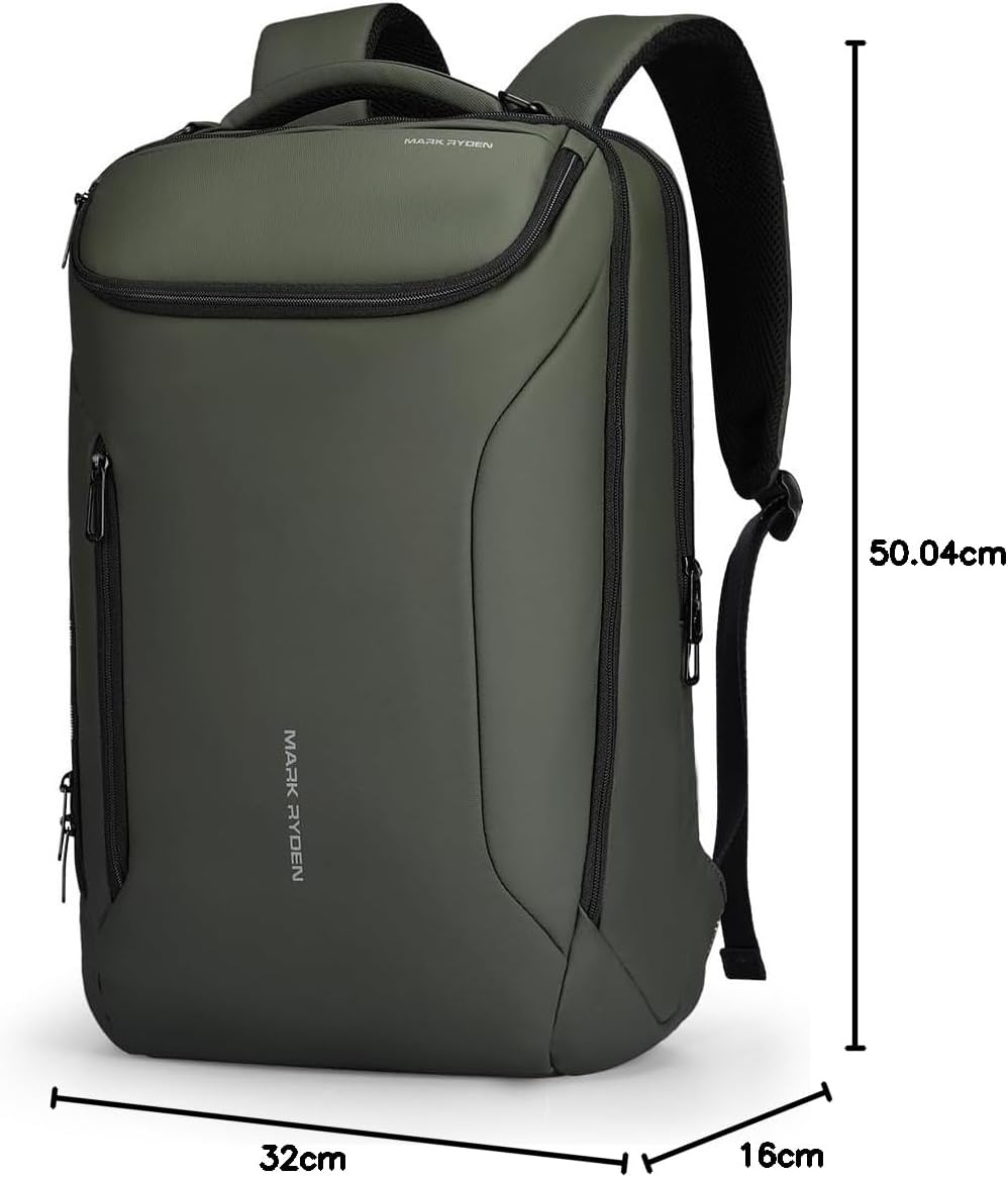MARK RYDEN Business Backpack – Sac à Dos Tech Imperméable